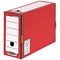 Bankers Box Premium 127mm Transfer File-Red (Pack of 5)