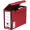 Bankers Box Premium 127mm Transfer File-Red (Pack of 5)