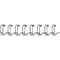 Fellowes Binding Wires, 34 Loop, 6mm, Black, Pack of 100