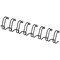 Fellowes Binding Wires, 34 Loop, 12mm, Black, Pack of 100