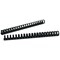 Fellowes Plastic Binding Combs, 21 Ring, 25mm, Black, Pack of 100