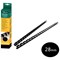 Fellowes Plastic Binding Combs, 21 Ring, 28mm, Black, Pack of 50