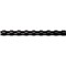 Fellowes Plastic Binding Combs, 21 Ring, 38mm, Black, Pack of 50