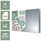Fellowes Recycled A3 PVC Binding Covers Clear 200 Micron (Pack of 100)