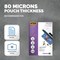 Fellowes Enhance Super Quick A4 Laminating Pouches, 160 Microns, Glossy, Pack of 100