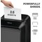 Fellowes Powershred LX211 Micro-Cut Shredder Black 5050201 Fellowes Powershred LX211 Micro-Cut Shredder Black 5050201