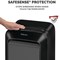 Fellowes Powershred LX211 Micro-Cut Shredder Black 5050201 Fellowes Powershred LX211 Micro-Cut Shredder Black 5050201