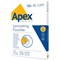 Fellowes Apex A3 Laminating Pouches, 150 Microns, Glossy, Pack of 100