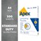 Fellowes Apex A4 Laminating Pouches, 200 Microns, Glossy, Pack of 100