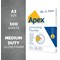 Fellowes Apex A3 Laminating Pouches, 250 Microns, Glossy, Pack of 100