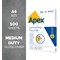 Fellowes Apex A4 Laminating Pouches, 250 Microns, Glossy, Pack of 100