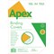 Fellowes Apex Binding Covers, 230gsm, Leathergrain, Black, A4, Pack of 100 Fellowes Apex Binding Covers, 230gsm, Leathergrain, Black, A4, Pack of 100