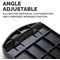 Fellowes Height-Adjustable Gel Mouse Mat, With Wrist Rest, Graphite