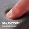 Fellowes Height-Adjustable Gel Mouse Mat, With Wrist Rest, Graphite