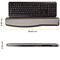 Fellowes Premium Gel Keyboard Wrist Rest, Height-Adjustable, Graphite Fellowes Premium Gel Keyboard Wrist Rest, Height-Adjustable, Graphite