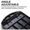 Fellowes Premium Gel Keyboard Wrist Rest, Height-Adjustable, Graphite