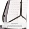 Fellowes Professional Padded Mesh Back Support