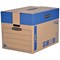Bankers Box Smooth Move Prime Moving Boxes, W609xD457xH457mm, Brown, Pack of 5 Bankers Box Smooth Move Prime Moving Boxes, W609xD457xH457mm, Brown, Pack of 5