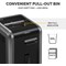 Fellowes 225mi P-5 Microshred Shredder, 60 Litres