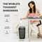 Fellowes 60Cs Deskside P-4 Cross Cut Shredder, 22 Litres