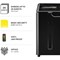 Fellowes Powershred 325i P-2 Strip-Cut Shredder, 83 Litres