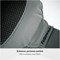 Fellowes I-Spire Series Lumbar Cushion Grey