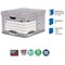 Bankers Box Heavy Duty Boxes, Large, Pack of 10 Bankers Box Heavy Duty Boxes, Large, Pack of 10
