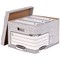 Bankers Box Heavy Duty Boxes, Large, Pack of 10 Bankers Box Heavy Duty Boxes, Large, Pack of 10