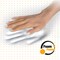 Fellowes Plush Touch Foam Microban Mouse Mat, With Wrist Rest, Black