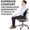 Fellowes Back Angel Back Support Black