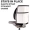 Fellowes Back Angel Back Support Black