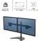 Fellowes Professional Series Tabletop Dual Monitor Arm, Adjustable Height, Black