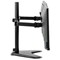 Fellowes Professional Series Tabletop Dual Monitor Arm, Adjustable Height, Black