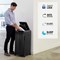 Fellowes AutoMax 350C P-4 Cross Cut Shredder, 68 Litres