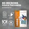 Fellowes Admire EasyFold A4 Laminating Pouches, 160 Microns, Glossy, Pack of 25