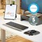 Fellowes Photo Gel Mouse Mat, With Wrist Rest, Chevron Design