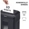 Fellowes Powershred 10M P-5 Micro-Cut Shredder, 19 Litres