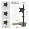 Fellowes Professional Series Tabletop Single Monitor Arm, Adjustable Height, Black