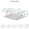 Fellowes Clarity Monitor Stand, Adjustable Height, Clear