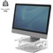 Fellowes Clarity Monitor Stand, Adjustable Height, Clear