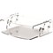 Fellowes Clarity Monitor Stand, Adjustable Height, Clear
