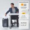 Fellowes Powershred LX200 P-4 Mini-Cut Shredder, 22 Litres