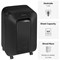 Fellowes Powershred LX200 P-4 Mini-Cut Shredder, 22 Litres