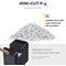 Fellowes Powershred LX210 P-4 Mini-Cut Shredder, 23 Litres