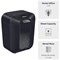 Fellowes Powershred LX45 P-4 Cross Cut Shredder, 17 Litres