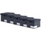 Bankers Box Decor Storage Box, Midnight Blue, Pack of 5