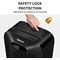 Fellowes Powershred LX70 P-4 Cross-Cut Shredder, 18 Litres, Black Fellowes Powershred LX70 P-4 Cross-Cut Shredder, 18 Litres, Black