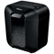 Fellowes Powershred LX25 P-4 Cross-Cut Shredder, 11.5 Litres, Black