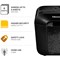 Fellowes Powershred LX25 P-4 Cross-Cut Shredder, 11.5 Litres, Black