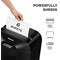 Fellowes Powershred LX25 P-4 Cross-Cut Shredder, 11.5 Litres, Black